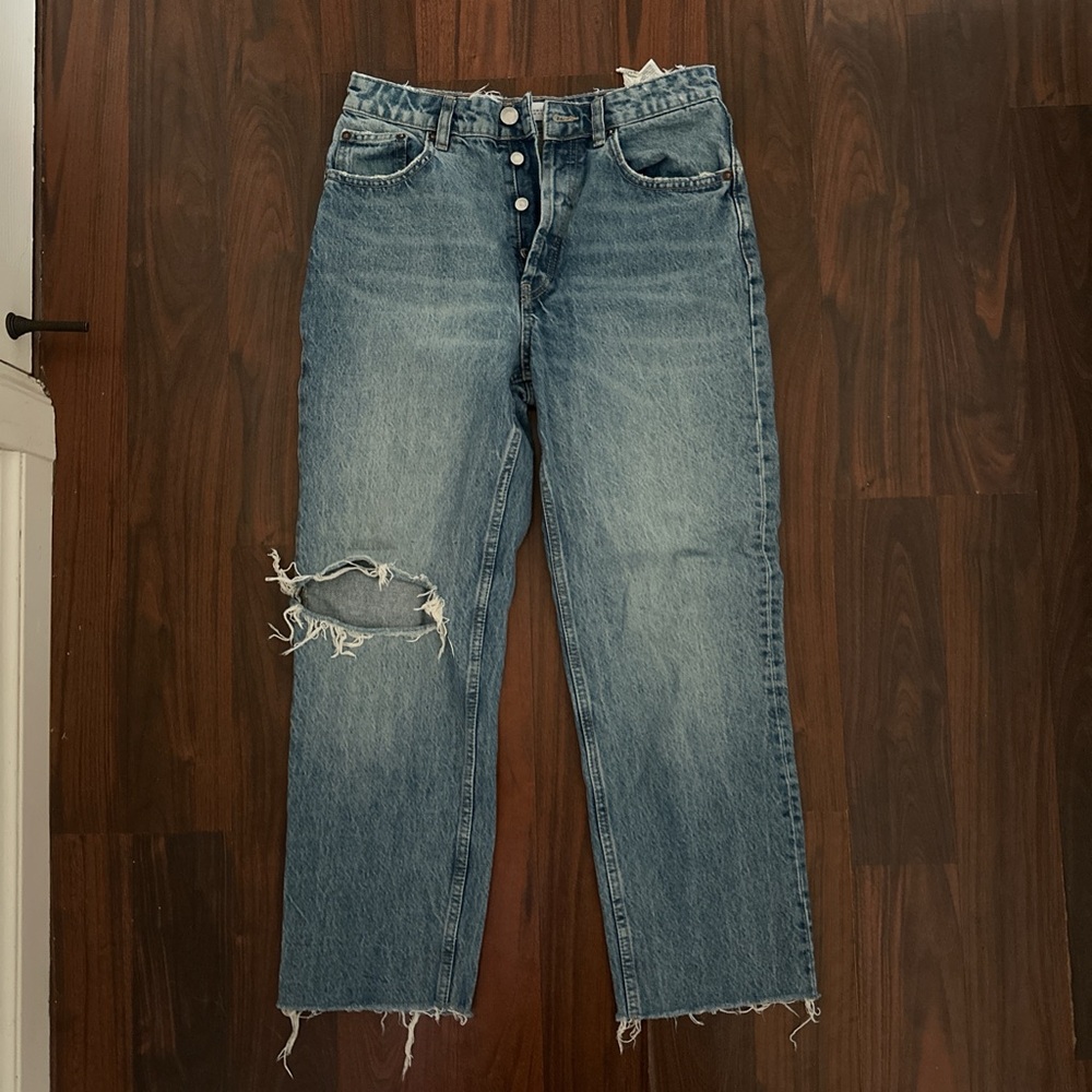 Zara Medium Wash Jeans